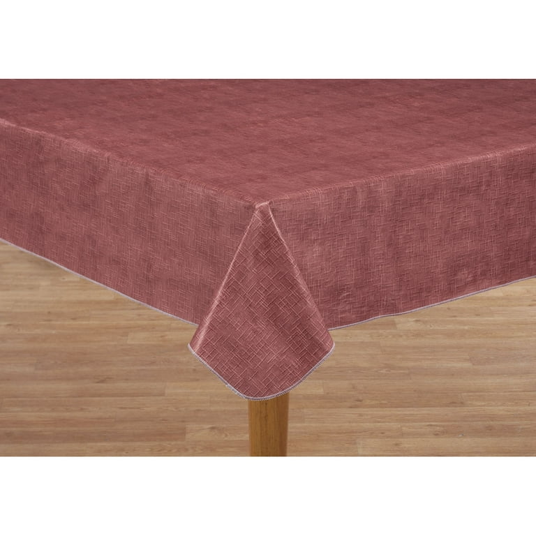 54'' x 90'' PVC table pad protector - Valley Tablecloths