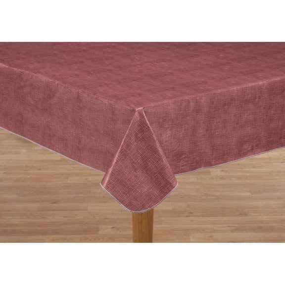 Illusion Weave Vinyl Table Cover by HSK 54" x 72" Oblong