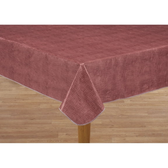Illusion Weave Vinyl Table Cover by HSK 60" x 90" Oblong