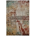 thumbnail image 1 of Illusions Fence Rug Beige 3x5 Transitional Polypropylene Decorative Art, 1 of 5