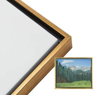 Black Floater Frame for 1.5 deep Canvas (12x16)
