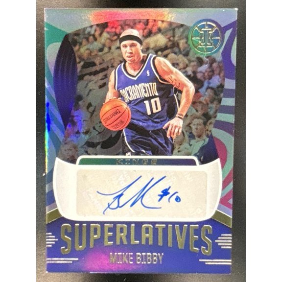 Illusions Mike Bibby #SUP-MBI Superlatives Signatures