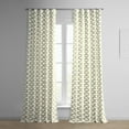 thumbnail image 1 of Illusions Silver Grey Printed Cotton Curtain (1 Panel), Illusions Silver Grey, 50W X 120L, 1 of 10