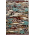 thumbnail image 1 of Illusions Sunset Gold Rug 8x11 Transitional Design Polypropylene Area Carpet, 1 of 5