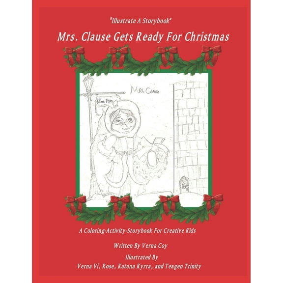 Mrs. Clause Gets Ready For Christmas