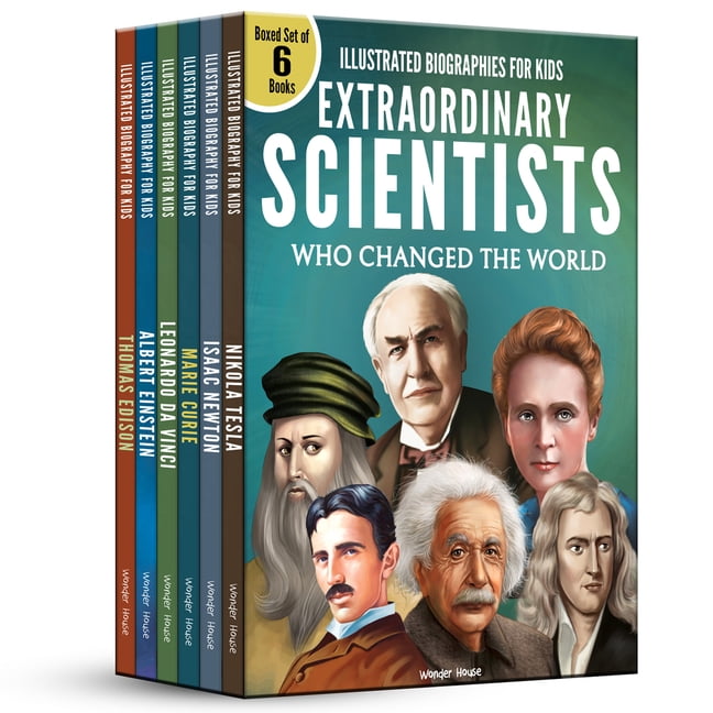 Illustrated Biography for Kids: Illustrated Biography for Kids: Extraordinary Scientists who Changed the World : Set of 6 Books (Hardcover)