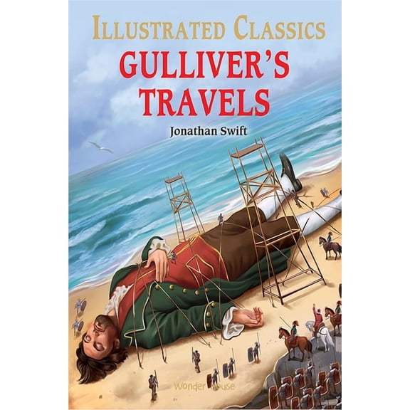 Gulliver Travels: Illustrated Abridged Children Classics English Novel with Review Questions (Hardback), (Hardcover)