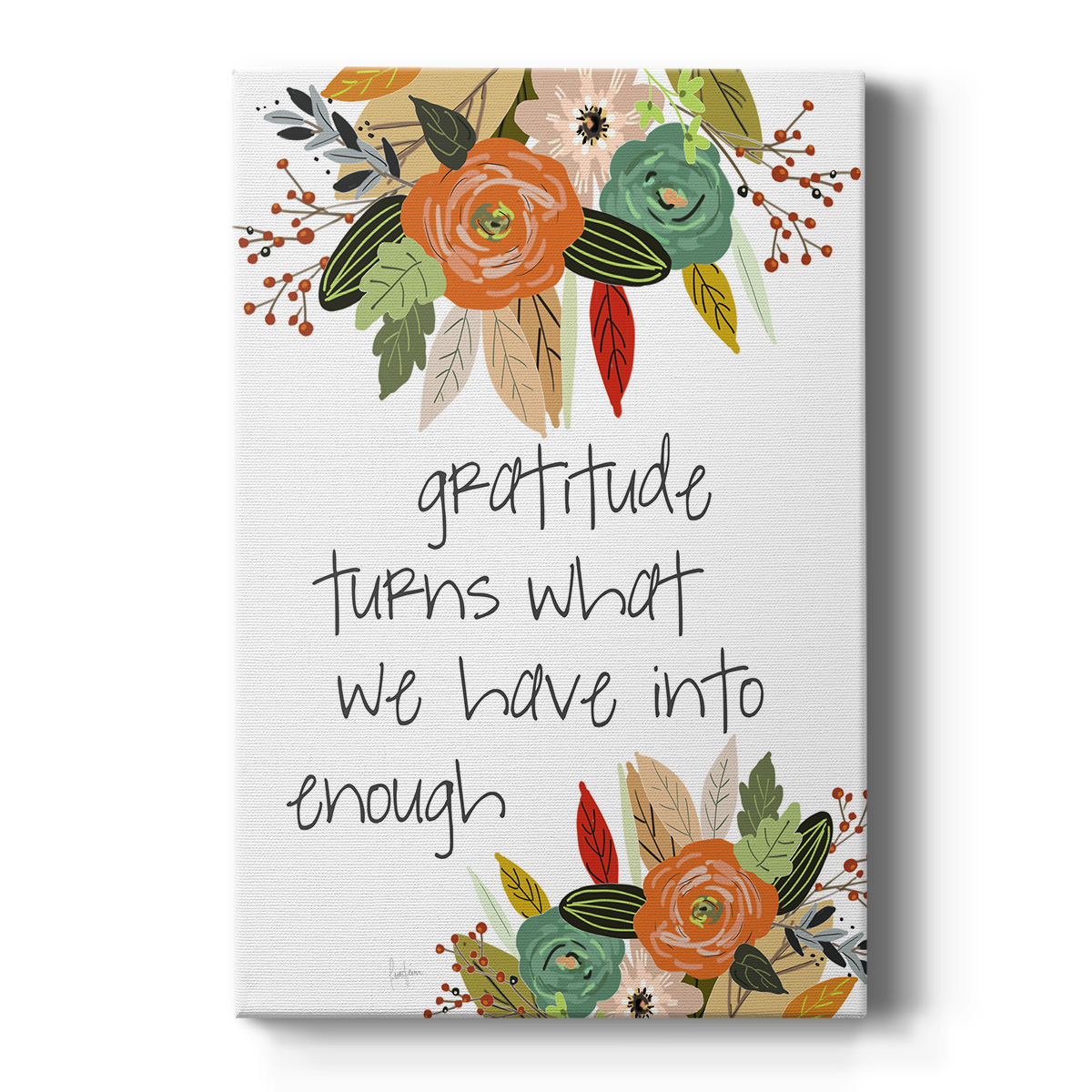 Illustrated Impressions II Premium Gallery Wrapped Canvas - Ready to Hang