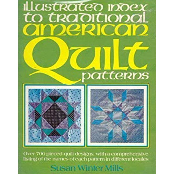 Pre-Owned Illustrated Index to Traditional American Quilt Patterns (Paperback) 0668047828 9780668047821