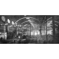 thumbnail image 1 of The Illustrated London News Etching From 1854. The Bromborough Pool Candleworks,interior View With Three Spans Of Roof by John Short / Design Pics (21 x 10), 1 of 1