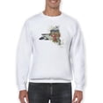 thumbnail image 1 of Illustrated State-new York Sweatshirt Men -Jacob Green Designs, Male 4X-Large, 1 of 4