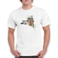 thumbnail image 1 of Illustrated State-new York T-Shirt Men -Jacob Green Designs, Male XX-Large, 1 of 4