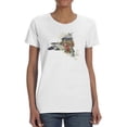 thumbnail image 1 of Illustrated State-new York T-Shirt Women -Jacob Green Designs, Female x-Large, 1 of 4