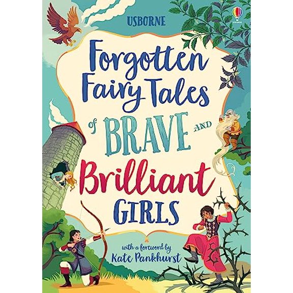 Pre-Owned Forgotten Fairy Tales of Brave and Brilliant Girls (Hardcover) 1805318195 9781805318194