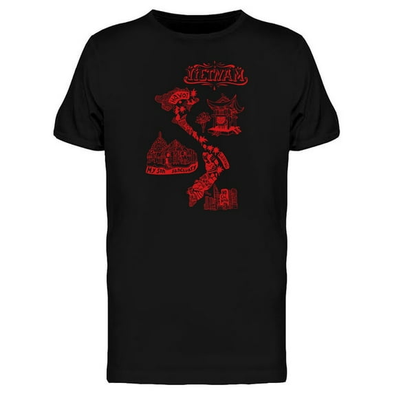 Illustrated Vietnam Tee Men's -Image by Shutterstock