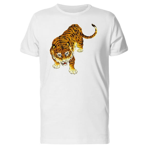 Illustration Of A Japanese Tiger T-Shirt Men -Image by Shutterstock, Male Small