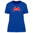 thumbnail image 1 of Illustration Of A Red Crab T-Shirt Women -Image by Shutterstock, Female Small, 1 of 2