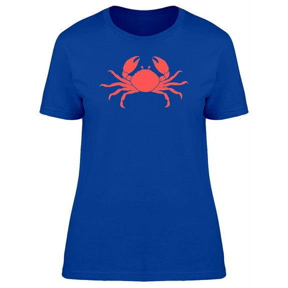 Illustration Of A Red Crab T-Shirt Women -Image by Shutterstock, Female x-Large