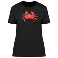thumbnail image 1 of Illustration Of A Red Crab Tee Women's -Image by Shutterstock, 1 of 2