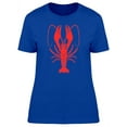 thumbnail image 1 of Illustration Of A Red Lobster T-Shirt Women -Image by Shutterstock, Female Medium, 1 of 2