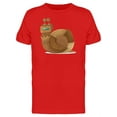 thumbnail image 1 of Illustration Of A Robot Snail T-Shirt Men -Image by Shutterstock, Male Medium, 1 of 2