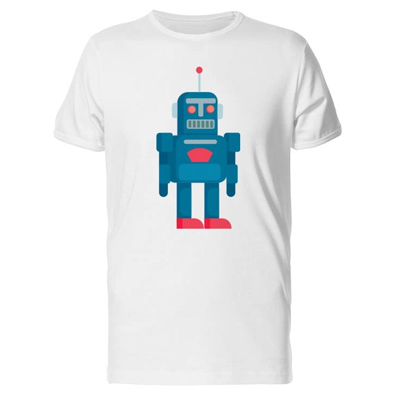 Illustration Of A Robot Toy T-Shirt Men -Image by Shutterstock, Male 3X-Large