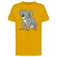 thumbnail image 1 of Illustration Of An Adult Koala T-Shirt Men -Image by Shutterstock, Male Small, 1 of 2