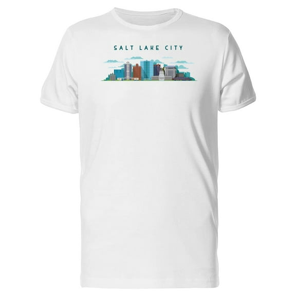 Illustration Of Salt Lake City T-Shirt Men -Image by Shutterstock, Male x-Large