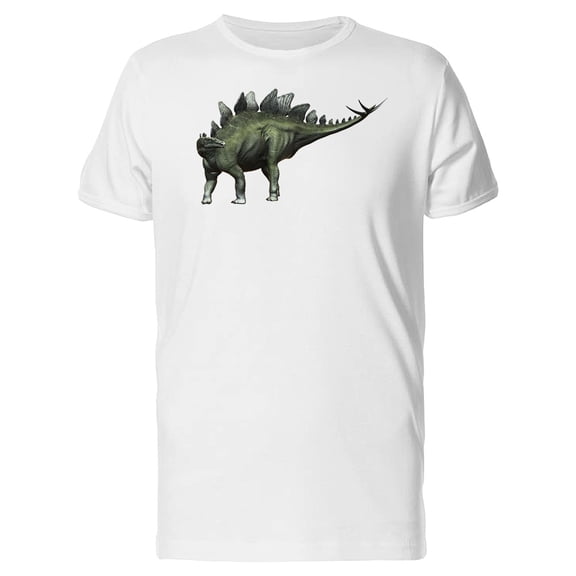 Illustration Of Stegosaurus Tee Men's -Image by Shutterstock