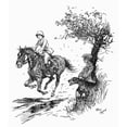 thumbnail image 1 of Illustration, Riding Through A Muddy Patch Poster Print By Mary Evans Picture Library (24 X 36), 1 of 3