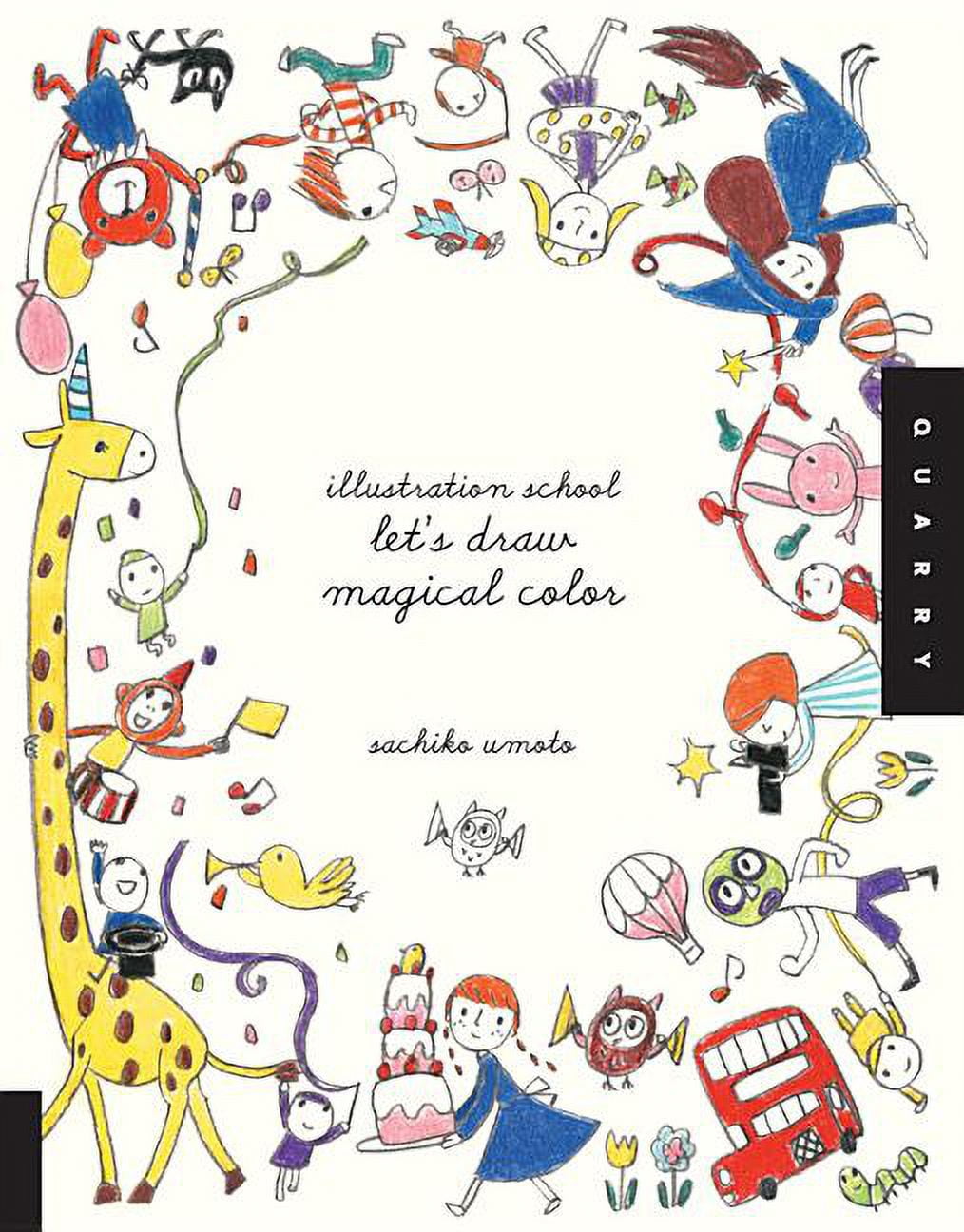 Color Ddrawing Color Illustration School Illustration School: Let's Draw Magical Color ...