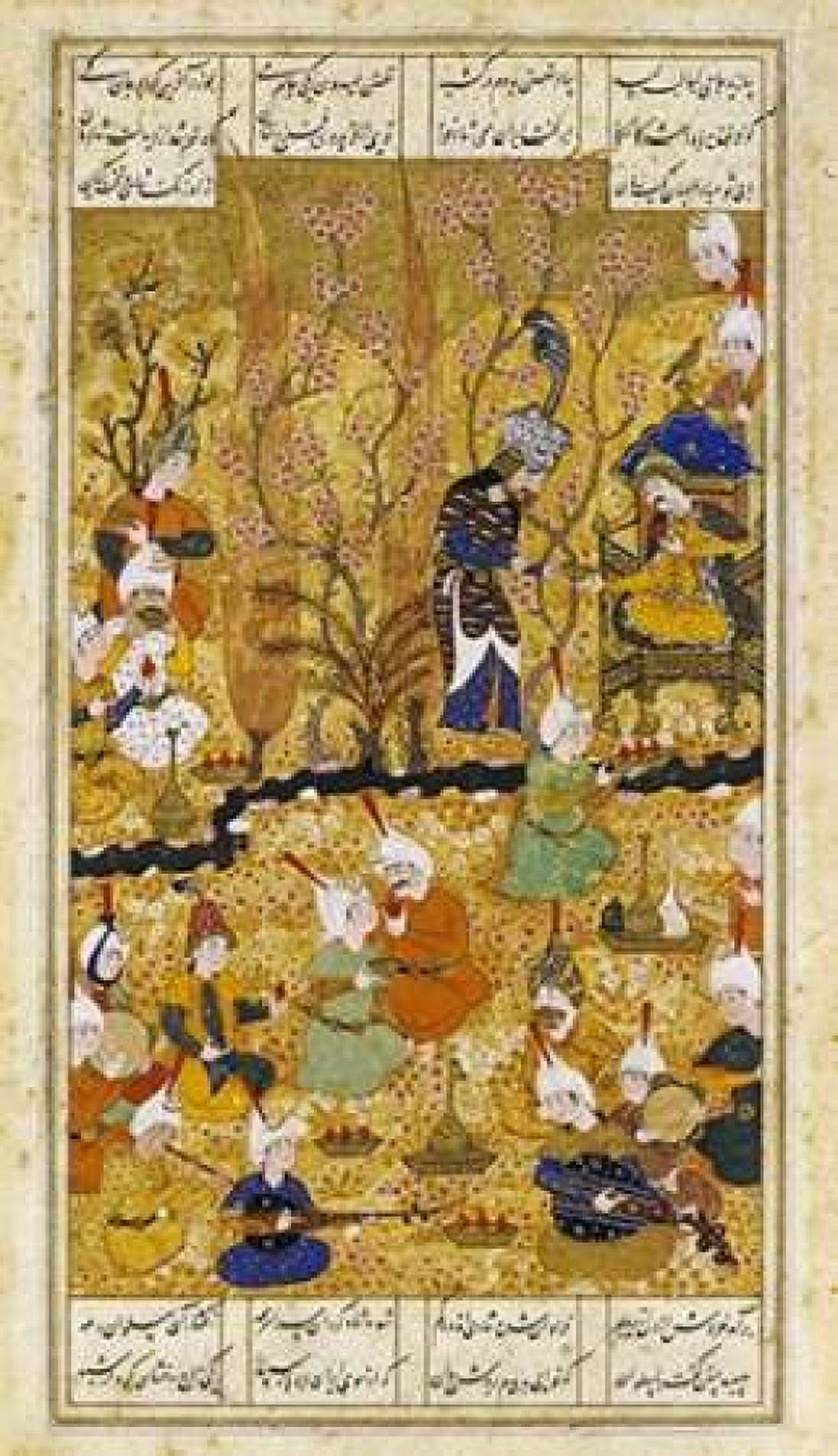 Illustration To The Shahnameh Persia Shiraz Canvas Art - Murhid Al Kabib Al Shirazi (24 x 36)