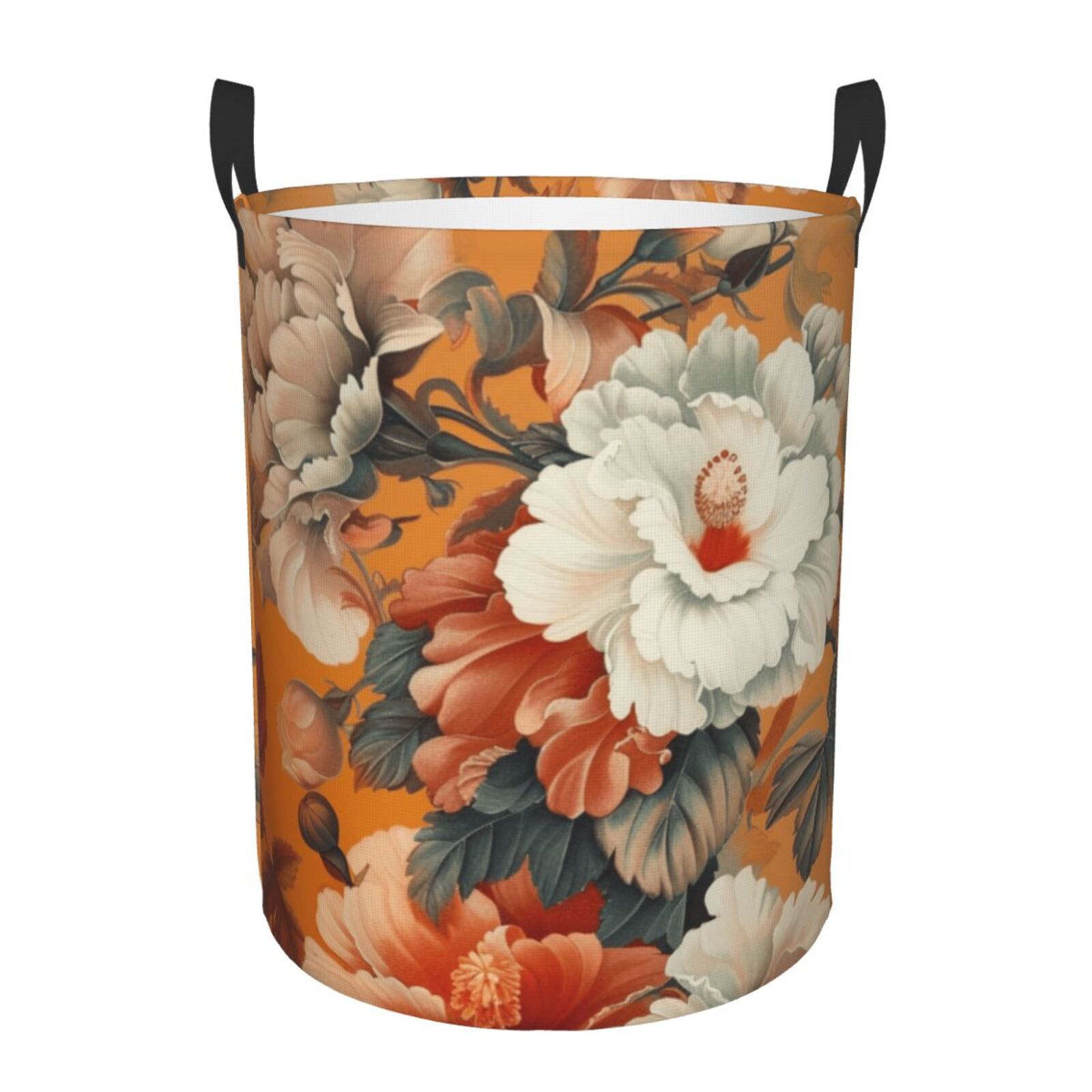 Illustration art drawing Circular laundry basket, dirty clothes basket
