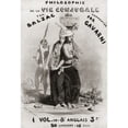 thumbnail image 1 of Illustration by Paul Gavarni for "Philosophie de la vie conjugale" by Honor Poster Print (22 x 34), 1 of 1