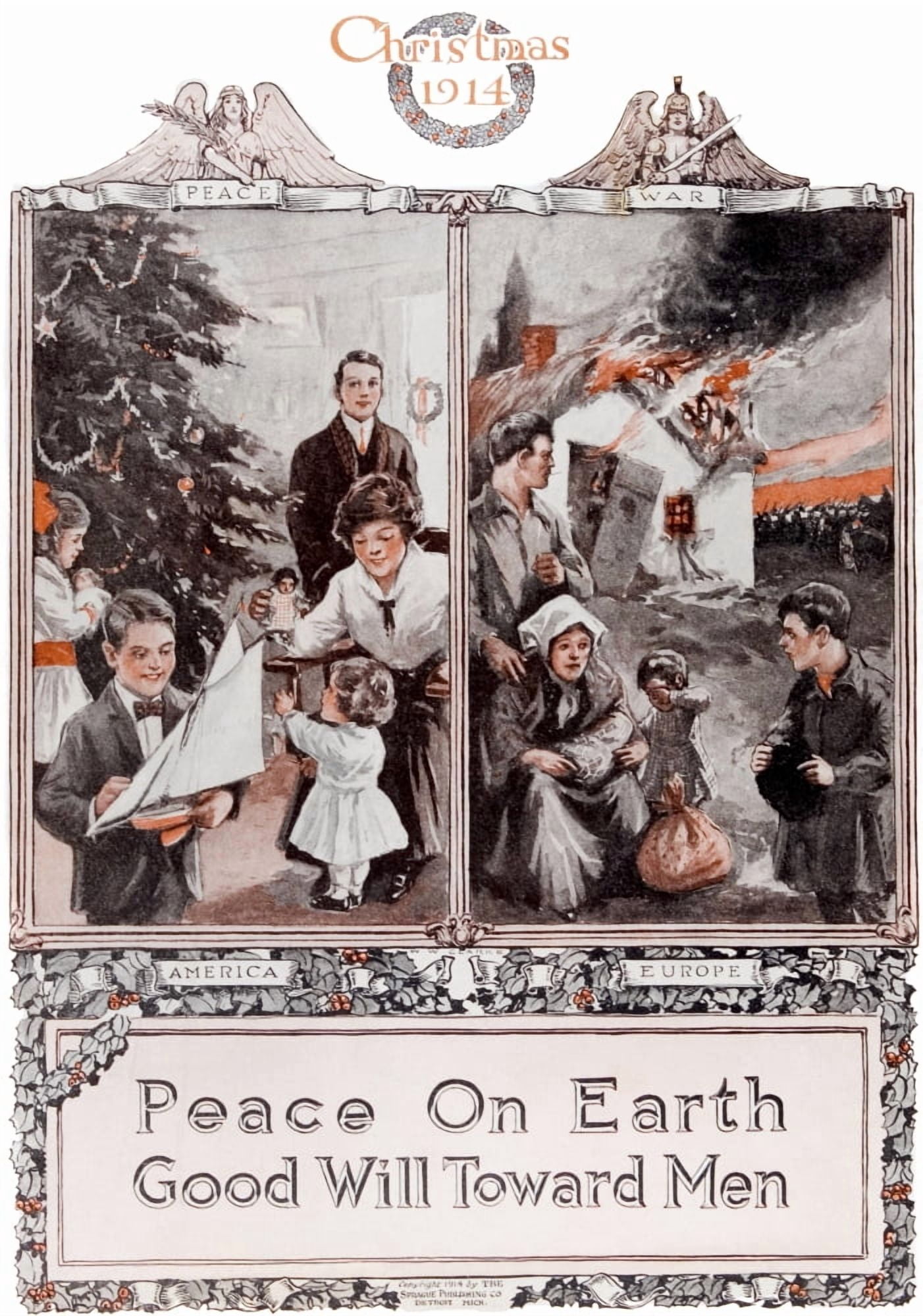 Illustration from Country Gentleman agricultural magazine of he 20th century Canvas Art - Remsberg Inc Design Pics (12 x 18)