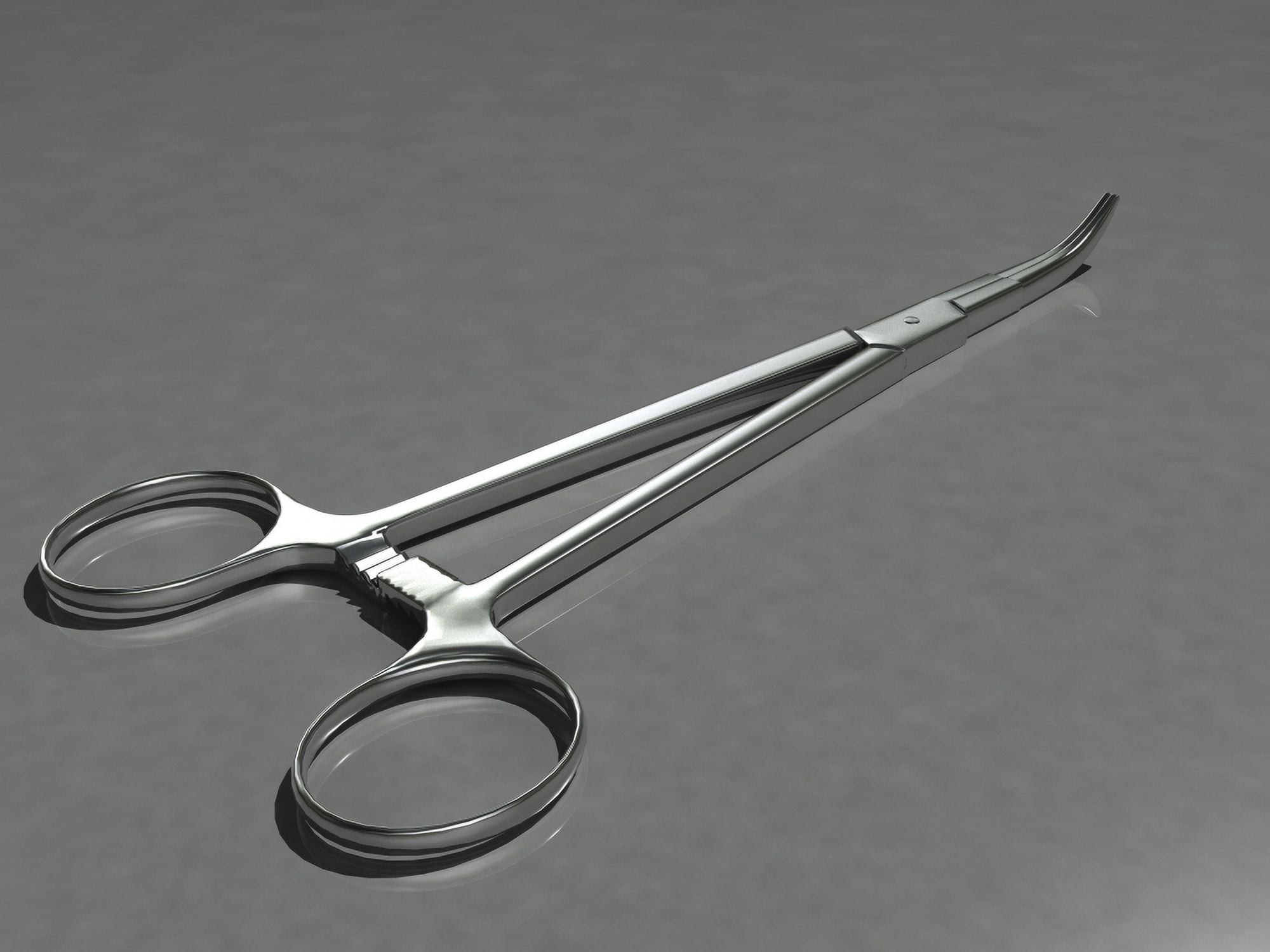 Illustration of a hemostat Canvas Art - Stocktrek Images (33 x 25)