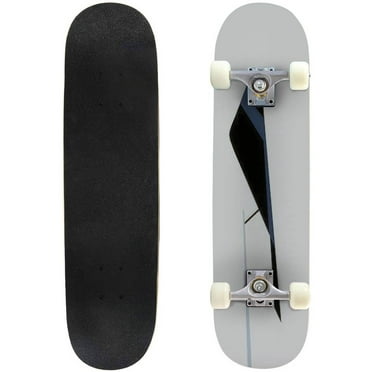 Illustration vector a black crow perched on a twig Outdoor Skateboard Longboards 31"x8" Pro Complete Skate Board Cruiser