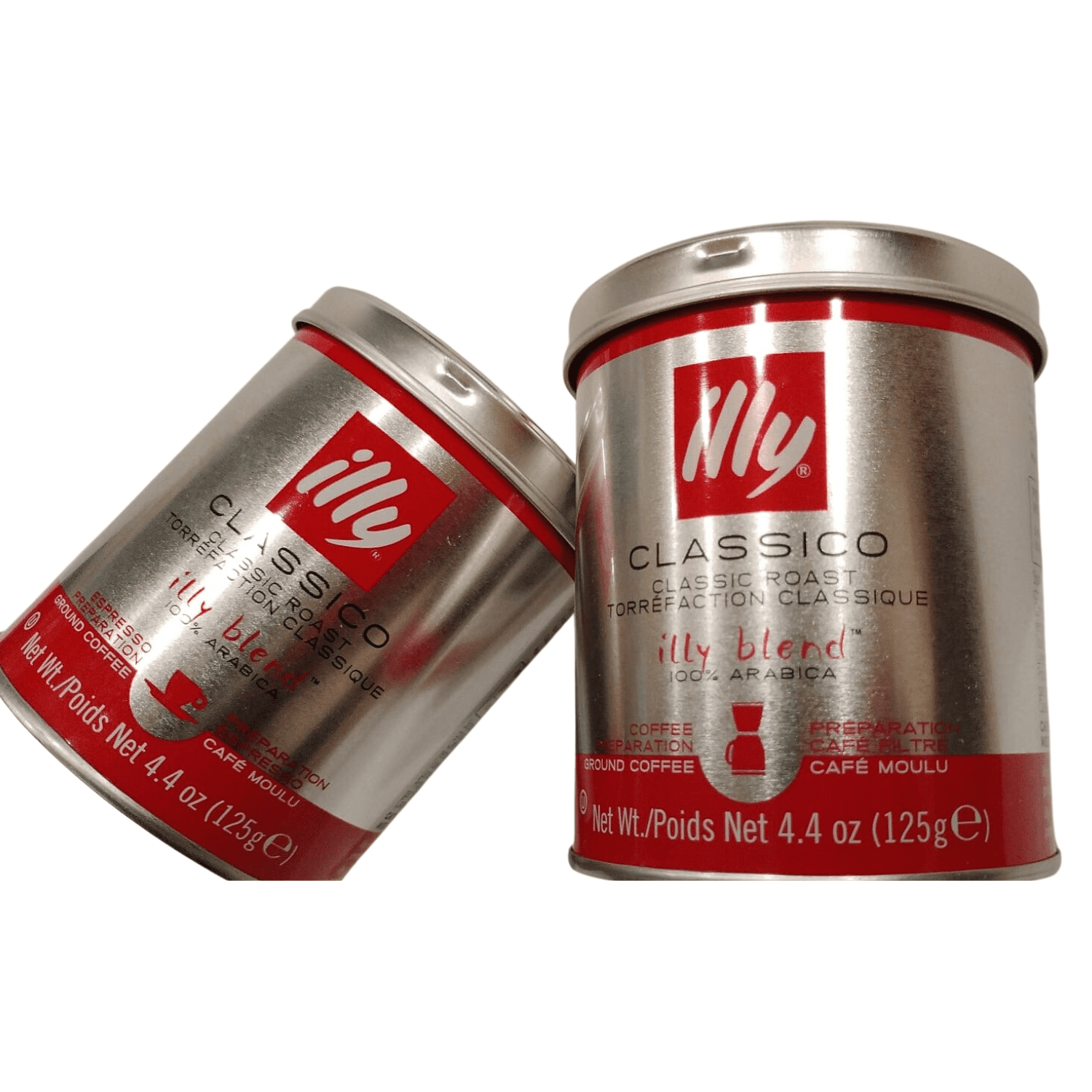 Illy Classico Ground Drip Coffee, Medium Roast 100 Arabica Beans