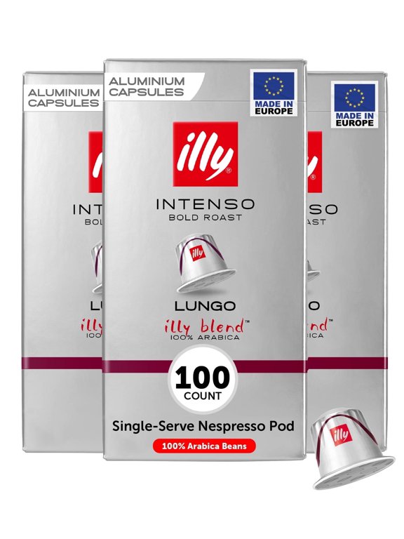 Espresso Coffee Pods for Original Machines, Intenso Lungo Roast, Cocoa Notes, 10 Ct (Pack of 10)