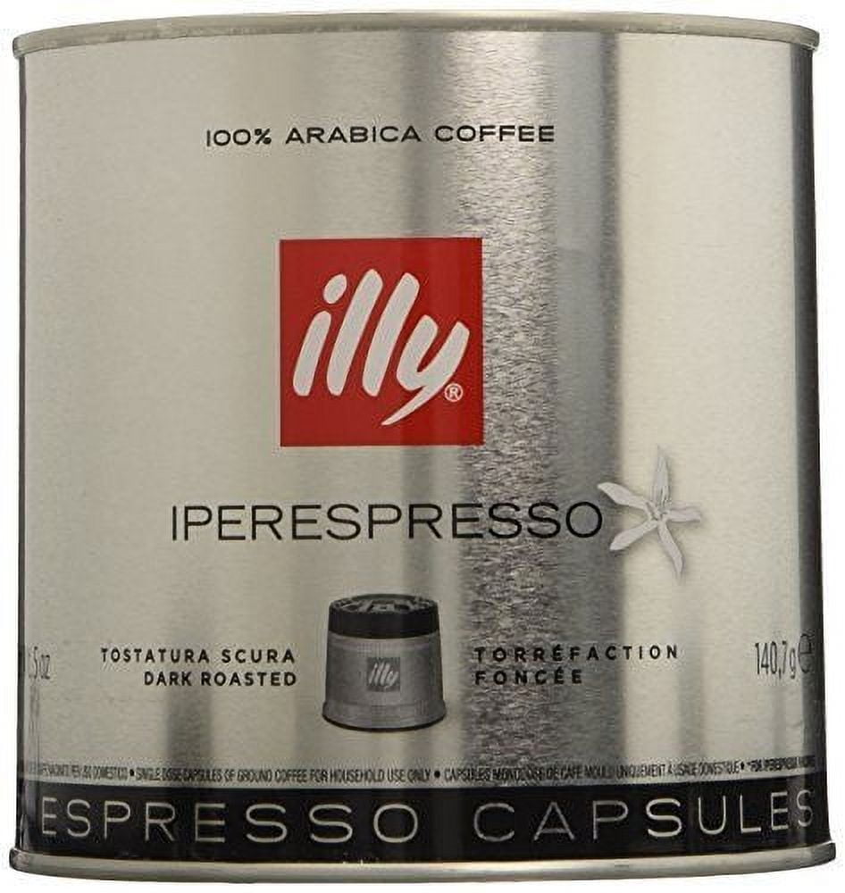 illy Coffee iperEspresso Capsules - Single-Serve Coffee Capsules & Pods -  Single Origin Coffee Pods – Intenso Dark Roast with Notes of Cocoa & Fruit  