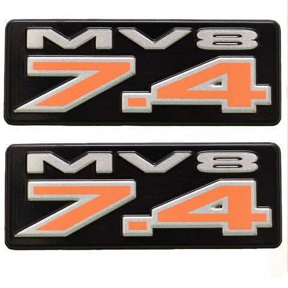 Ilmore Boat Raised Engine Decals PV05709 | MV8 7.4 Mastercraft (Pair)