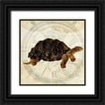thumbnail image 1 of Ilosky, Pam 20x20 Black Ornate Wood Framed with Double Matting Museum Art Print Titled - Steam Punk Turtle II, 1 of 4
