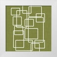 thumbnail image 1 of Ilosky, Pam 26x26 White Modern Wood Framed Museum Art Print Titled - Retro Mod Collection D, 1 of 4