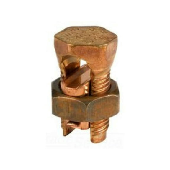 Ilsco, # 2 Solid - # 6 Solid, Copper Split Bolt Connector, IK-3