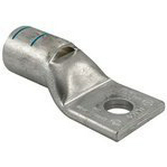 Ilsco CSWS-6-14 Compression Lug, 1-Hole, Copper, 6 AWG, 1/4" Stud Size- 10 EACH