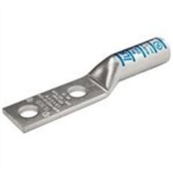 Ilsco Electro Tin Plated Copper 2-Hole Compression Lug 1/2 Inch SureCrimp