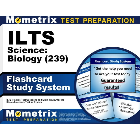 Ilts Science: Biology (239) Flashcard Study System : Ilts Practice Test Questions and Exam Review for the Illinois Licensure Testing System (Cards)