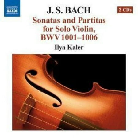 Ilya Kaler - Six Sonatas & Partitas for Solo Violin BWV 1001 - Music & Performance - CD