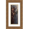 thumbnail image 1 of Ilya Repin 2x Matted 14x24 Gold Ornate Framed Art Print 'Prometheus', 1 of 2