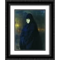 thumbnail image 1 of Ilya Repin 2x Matted 20x24 Black Ornate Framed Art Print 'Nun', 1 of 2